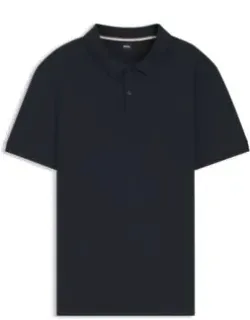 Polo Shirt In Cotton Piqué With Logo Details