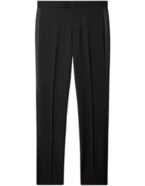 Tailored-fit Wool-mohair Evening Trousers
