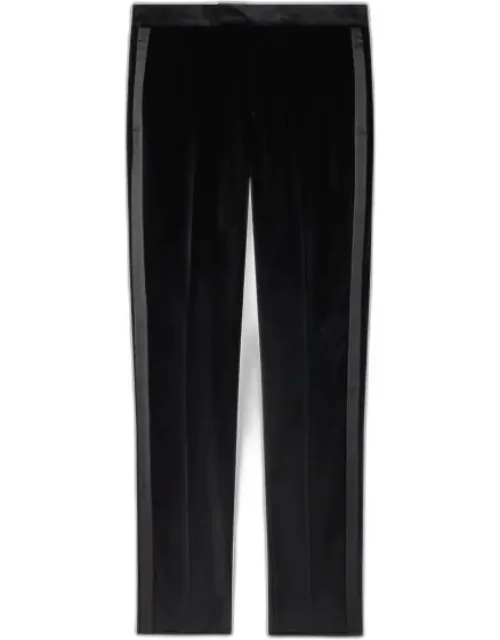 Tailored-fit Velvet Trousers