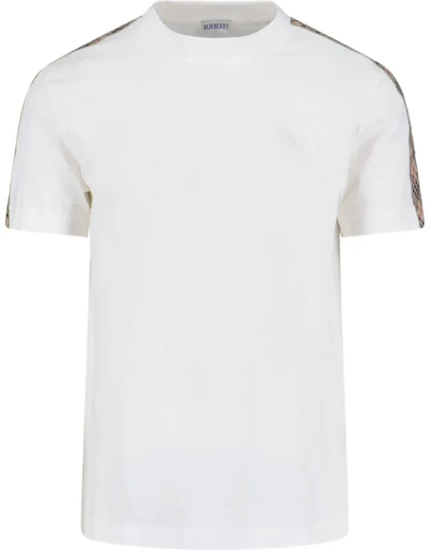 Check Crew Neck T-shirt