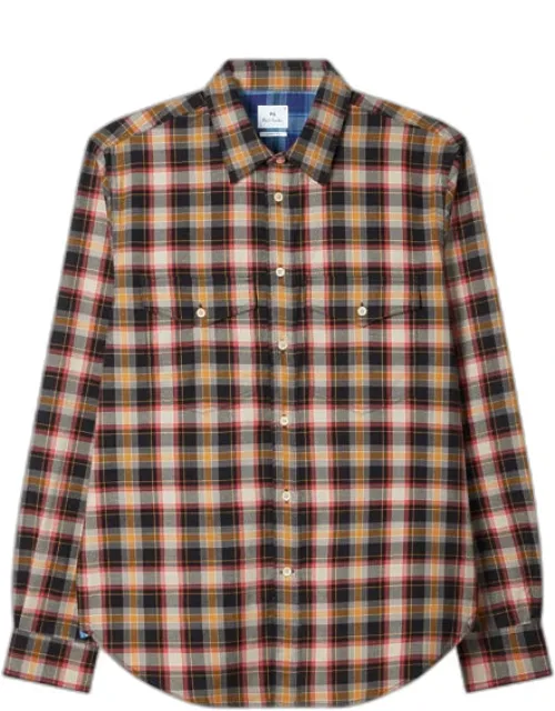 Casual-fit Check Shirt