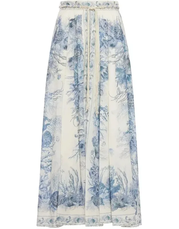 Wanderlust A-line Maxi Skirt