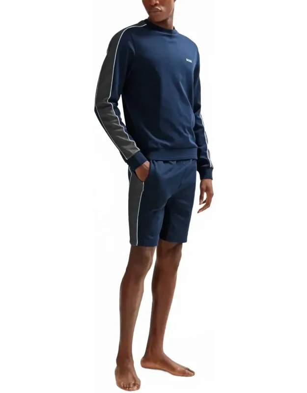 Cotton Knit Track Shorts