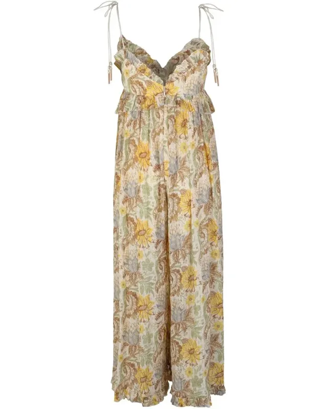 Jumpsuit With Floral Print
