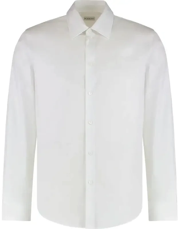 Shirt In Poplin Cotton With Regular Fit