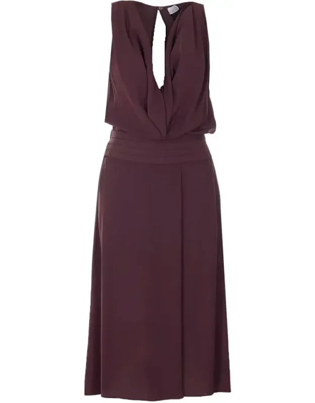 Elisabetta Franchi Dress With Lateral Zip Closure And Cut Out Detail