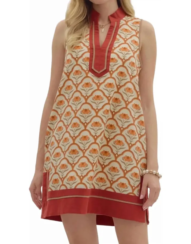 Autumn Breeze Mini Dress