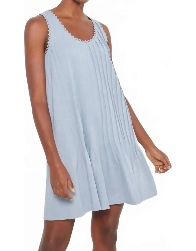 In A Twirl Dress - Easy And Flattering Sleeveless Mini