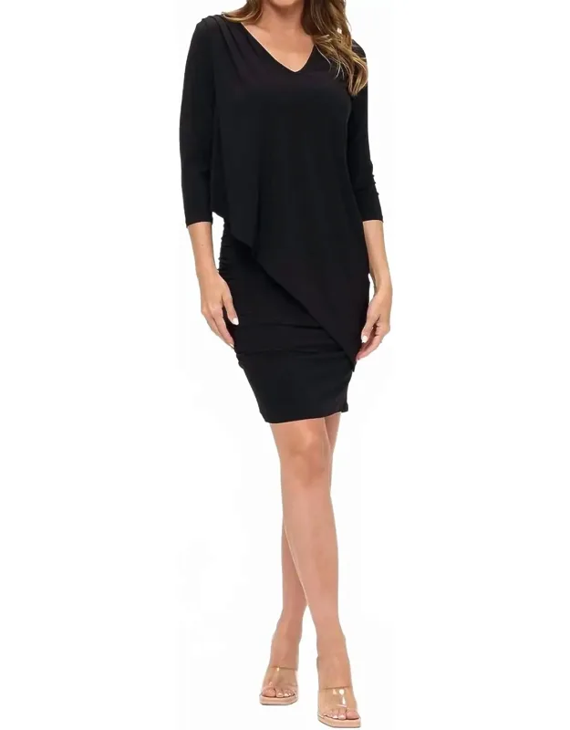 3/4 Sleeve Cocktail Dress