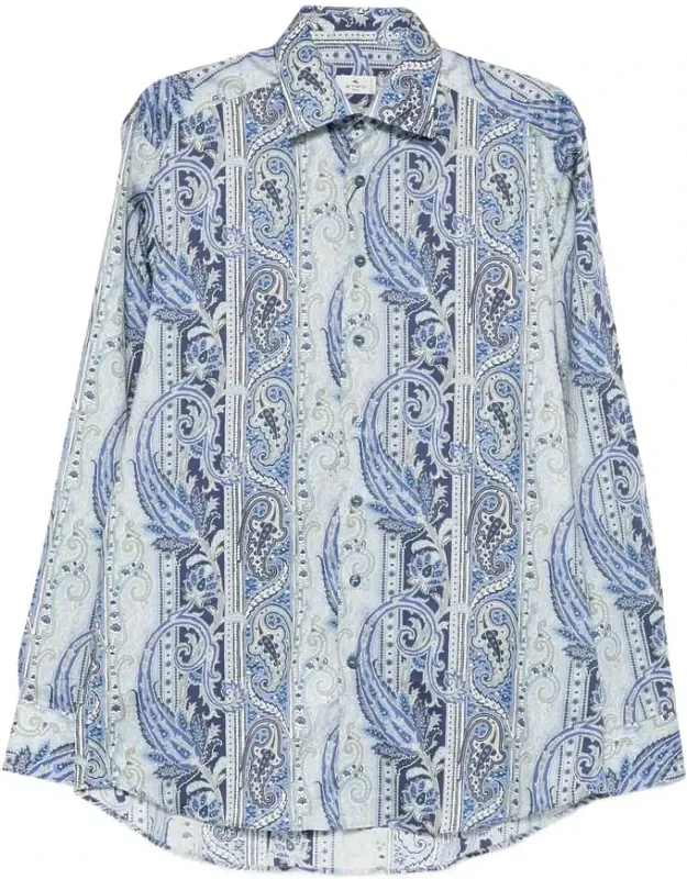 Shirt With Button Fastening And Long Sleeves