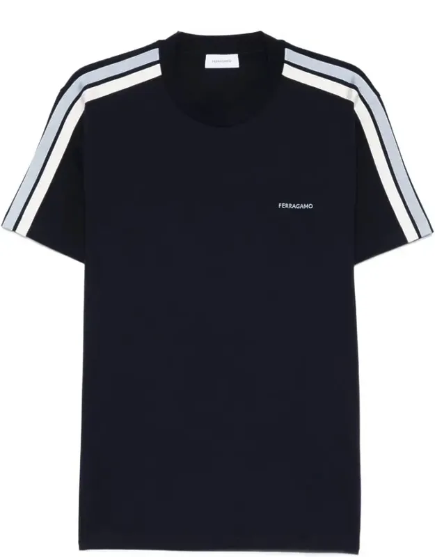 T-shirt With Stripe Detail