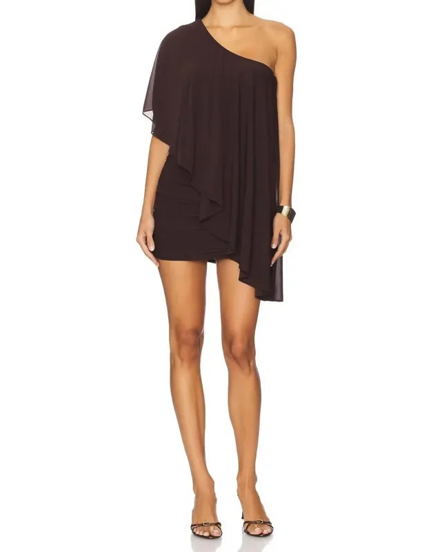 One Shoulder Mini Dress