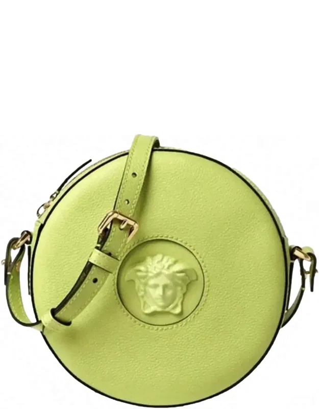 La Medusa Disco Round Crossbody Bag
