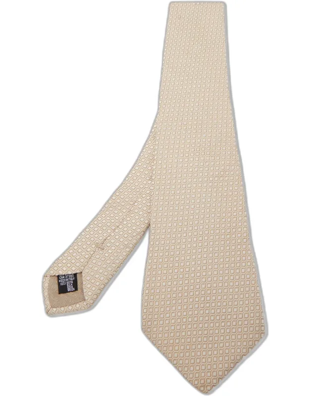 Patterned Silk Tie