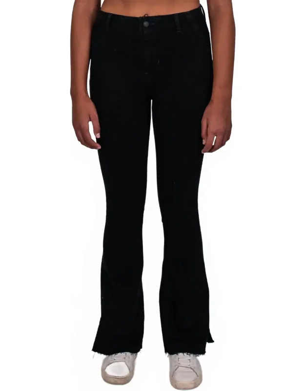 Level Up Slit Bootcut Jeans