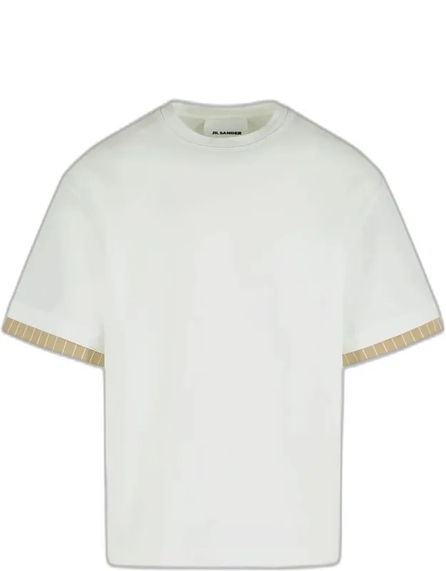 Jil Sander Oversize Boxy Cut Cotton T-shirt