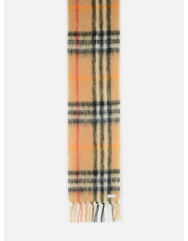 Mohair And Wool Scarf