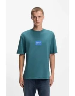 Hugo Logo-print T-shirt In Jersey - Soft Cotton With High-density Print
