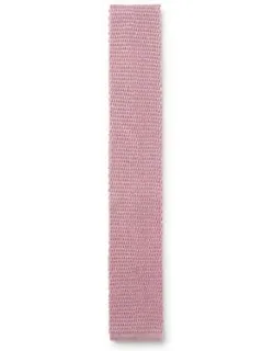 Knit Tie In Silk