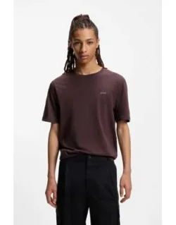 Hugo Logo-print T-shirt - Soft Cotton, Straight Fit