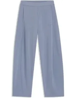 Logo-embroidery Tracksuit Bottoms With Balloon Fit