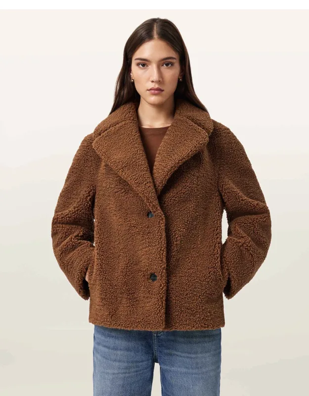 Faux Teddy Jacket