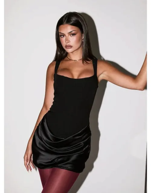 Ryana Corset Drape Mini Dress