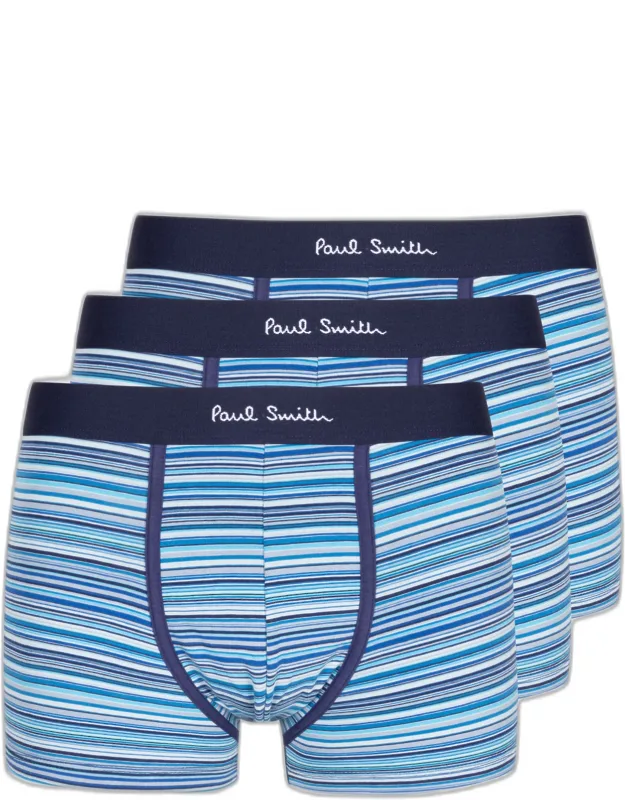 Organic-cotton 'signature Stripe' Boxer Briefs Three Pack