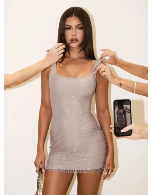 Epiphanies Net Mini Dress