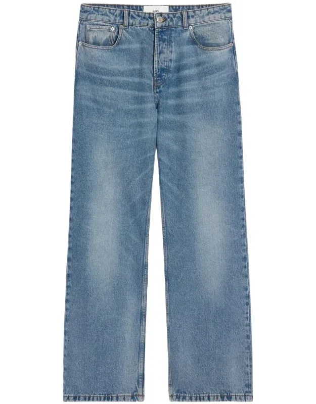 Wide-leg Jeans