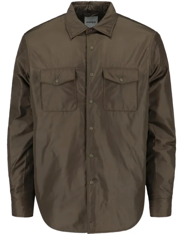 Nylon Shirt Jacket