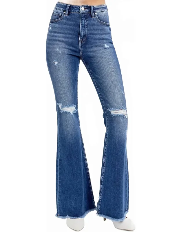 High Rise Flare Jeans