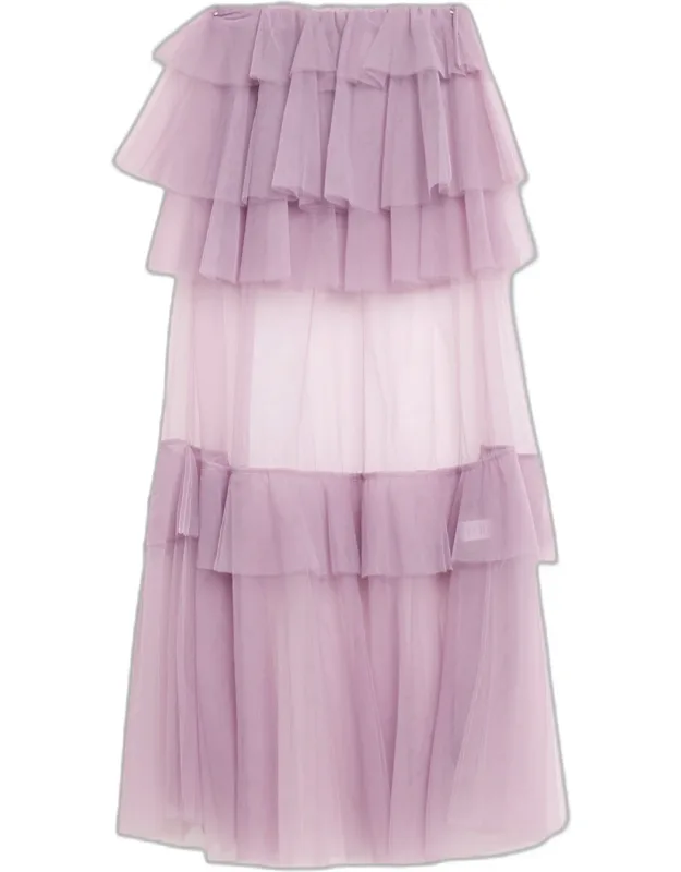 Tulle Maxi Skirt
