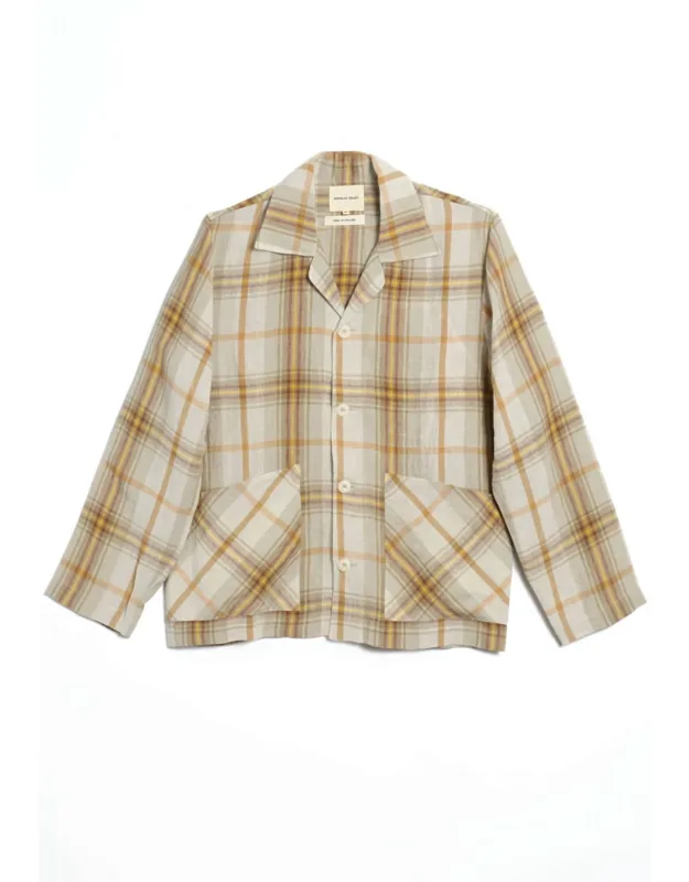 3 Pocket Collared Cardigan In Summer Tartan