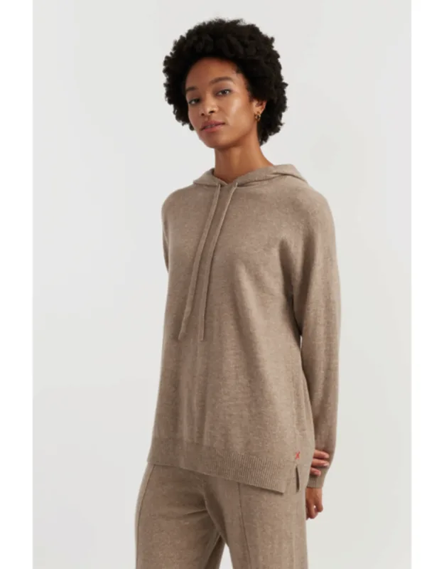 Wool-cashmere Relaxed Hoodie
