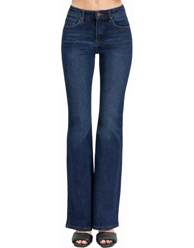 High-rise Flare Basic Jeans