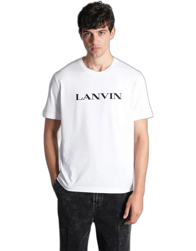 T-shirt With Round Neck And Short Sleeves