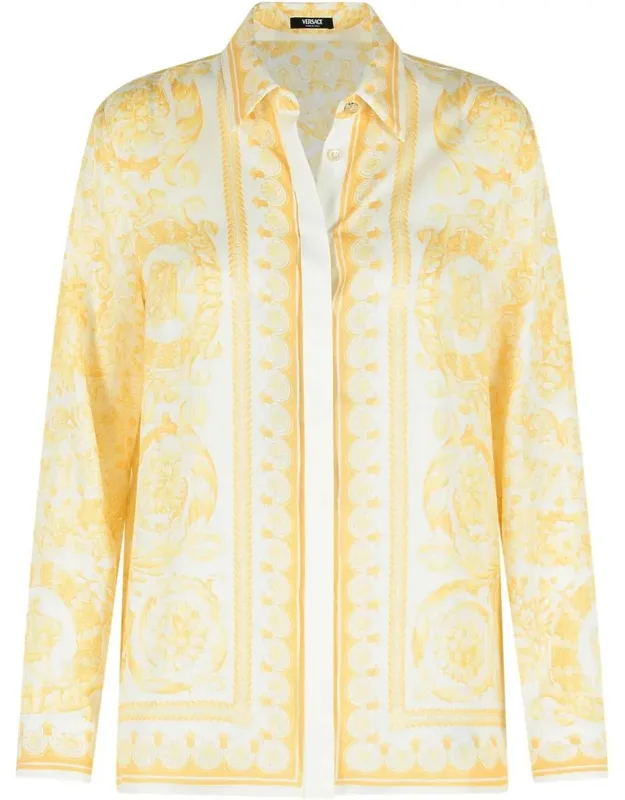 Baroque Silk Shirt