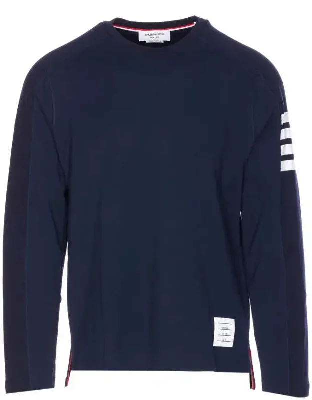 Sweater With Patch Logo