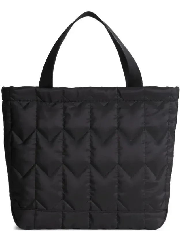 Chevron Quilted Large Tote Bag