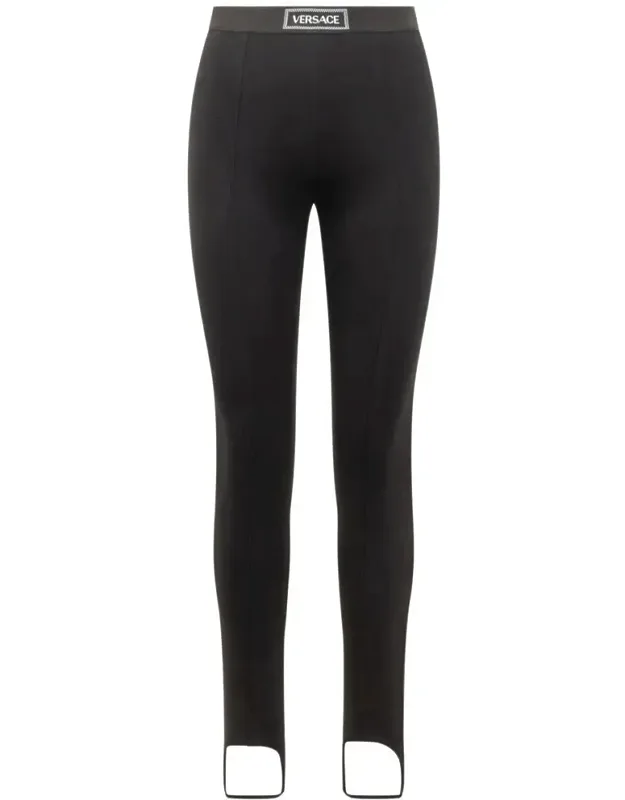 Naline Jersey Leggings With Stirrup