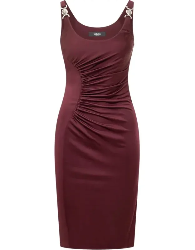 Midi Dress In Draped Jersey