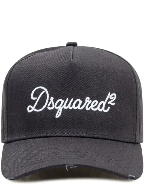 Baseball Cap With Front Embroidery