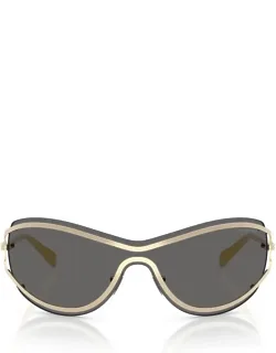 Michael Kors Sunglasses Light Gold Shiny Metal