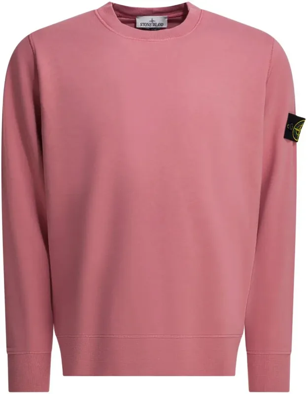 Crewneck Sweater With Patch Logo