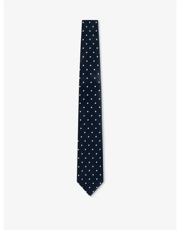 Silk Polka Dot Tie