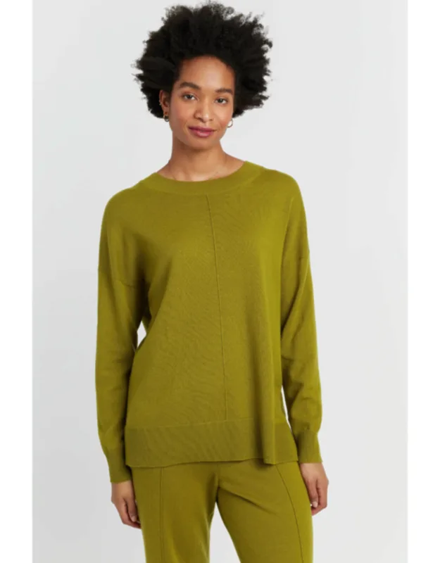 Wool-cashmere Slouchy Sweater