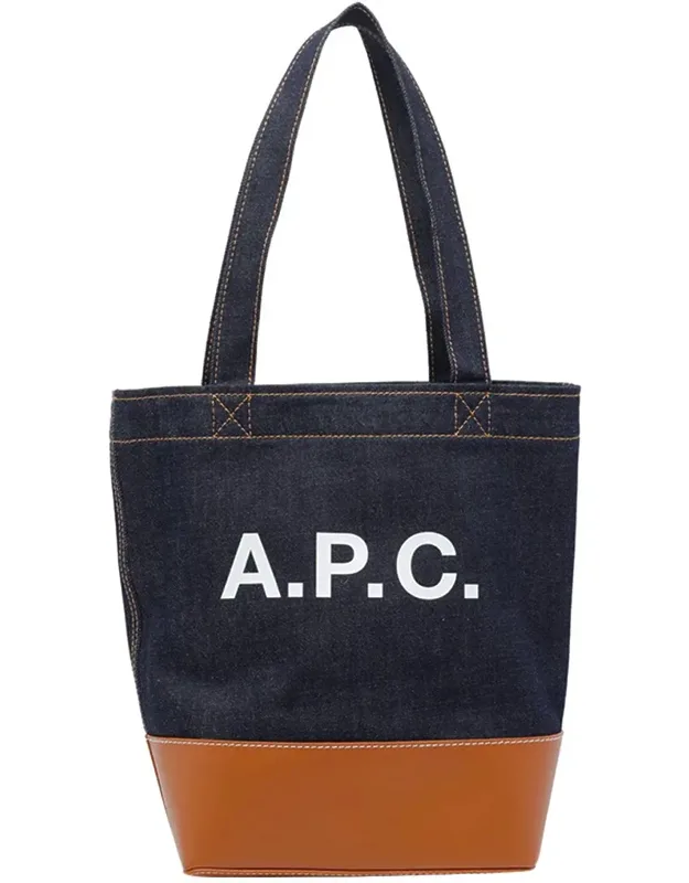 Small Axel Tote Bag With Inner Zipped Pocket And Adpatable Strap