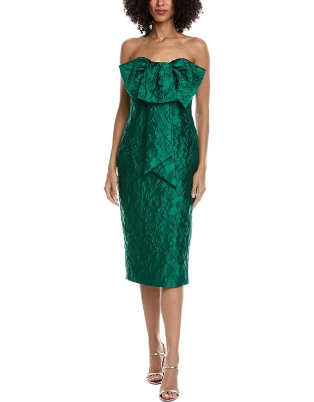 Jacquard Midi Dress