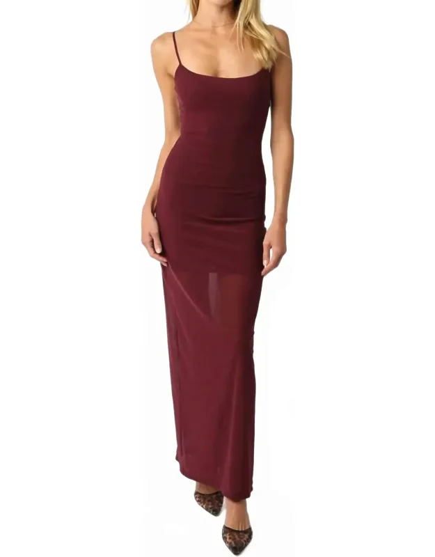 Noelle Mesh Dress